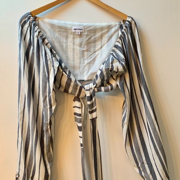 Super Down Crop Top - Picture 1 of 2